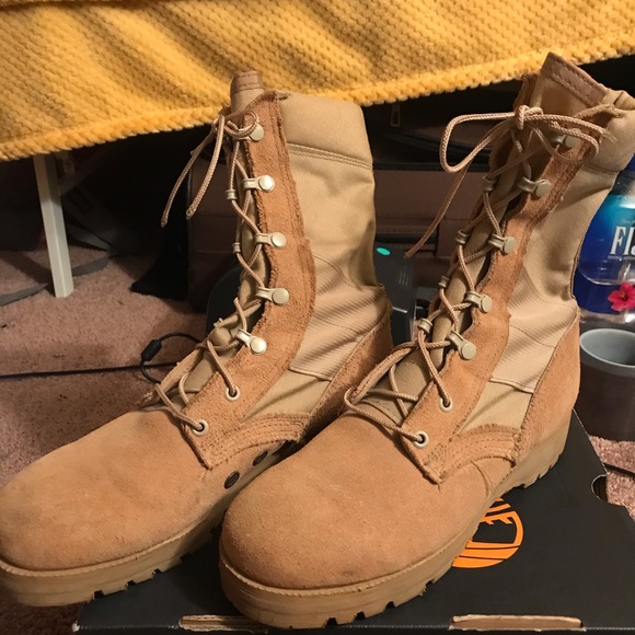 Vibram Military Lace Up Boots - Picture 4 of 6